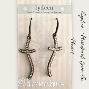 Bundle Sale 3 for $15 | Lydeen | Handmade from the Heart Cross Earrings